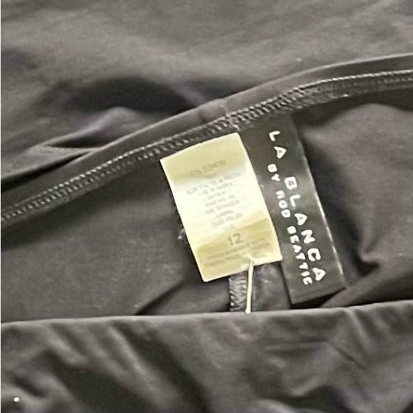 Women’s Tankini - La Blanca - Embellished Halter & Bikini Bottom - Size M - Picture 13 of 16